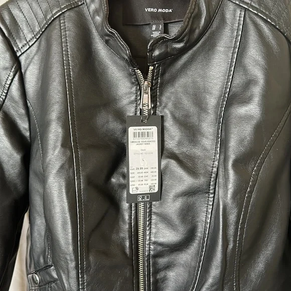 Vegan Moto Jacket - Picture 6 of 15